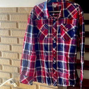 Men’s plaid shirt